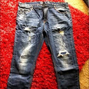 AMERICAN RAG- Vintage Distressed jeans (MENS)
